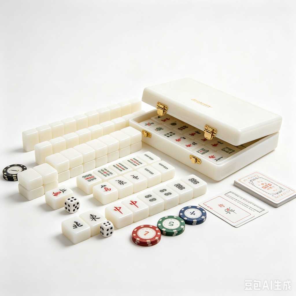 oil painting mahjong set